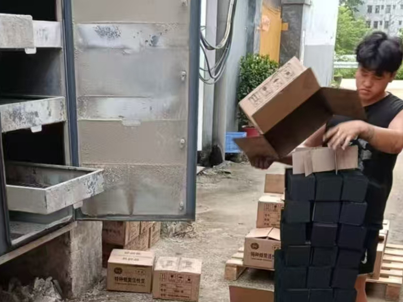 颗粒碳更换